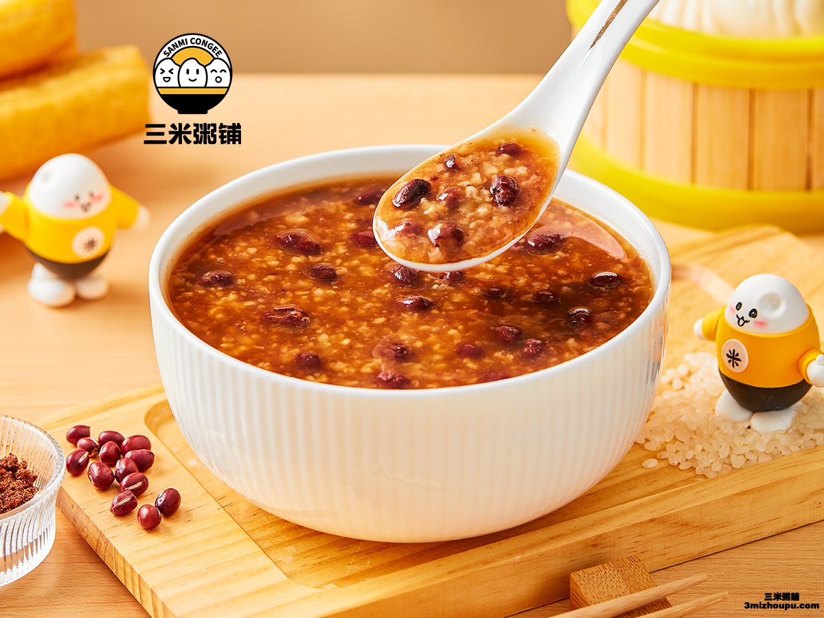 红糖红豆粥