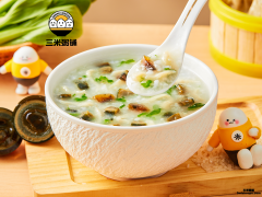 皮蛋鸡肉粥