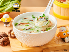 香菇鸡肉粥