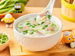 猪肝瘦肉粥